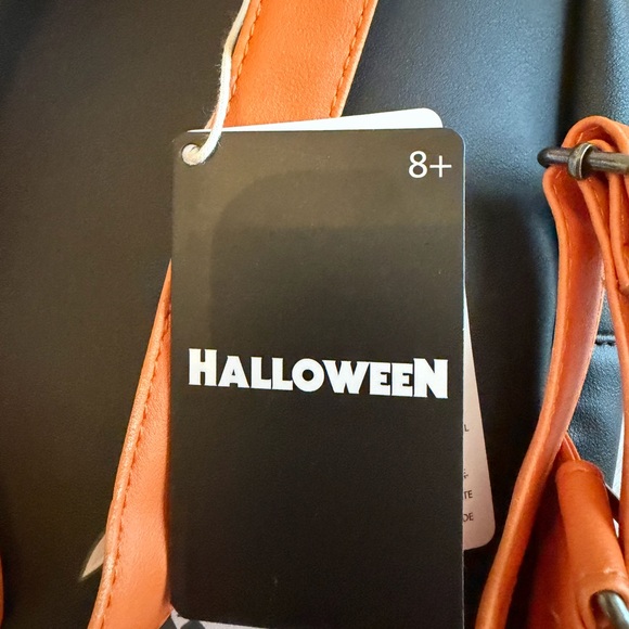 Loungefly Halloween Michael Myers Black Gray Pumpkin Mini Backpack - Picture 5 of 7